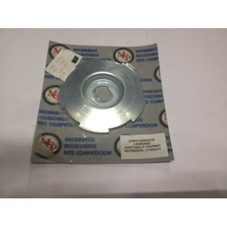 CHAPA VARIADOR VESPINO AL,ALX,NL,NLX  5 RANURAS 