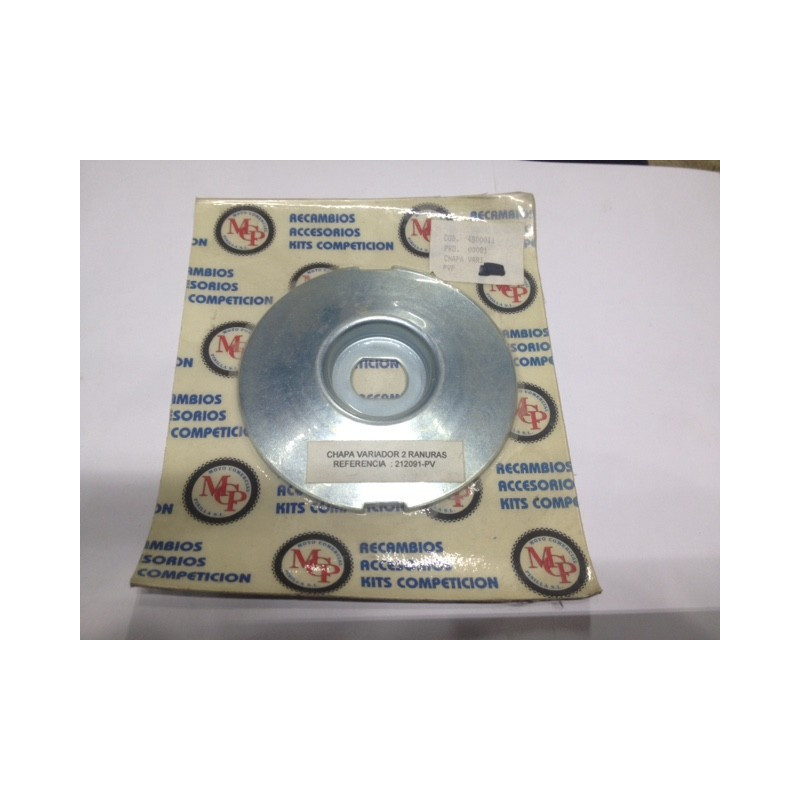 CHAPA VARIADOR VESPINO AL,ALX.NL.NLX 2 RANURAS 