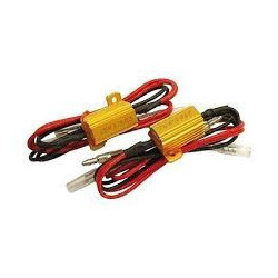 JUEGO RESISTENCIAS 3,9 OHMS 25W PARA INTERMITENTES LED