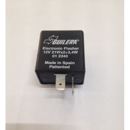 RELEX INTERMITENTE 12V 21W X2+3'4W 2 TERMINALES