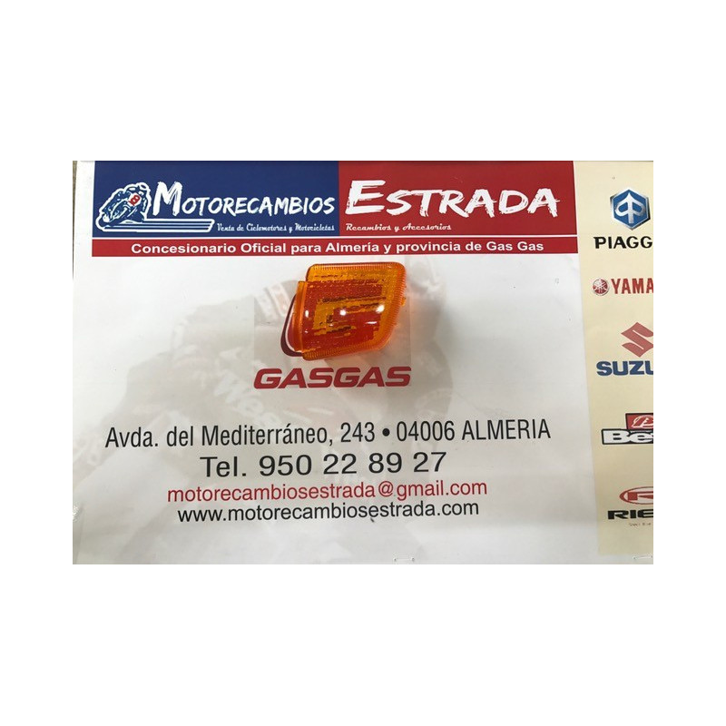CRISTAL PILOTO INTERMITENTE TRASERO IZQUIERDO HONDA YUPPY 90CC.