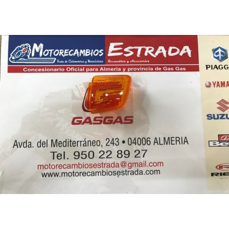 CRISTAL PILOTO INTERMITENTE TRASERO IZQUIERDO HONDA YUPPY 90CC.