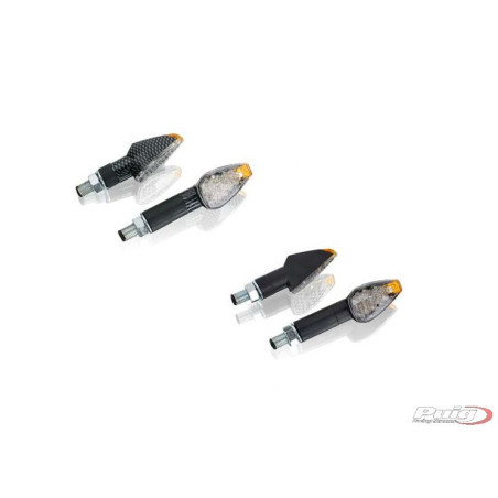 JUEGO INTERMITENTE PEAK LARGO CARBONO LEDS HOMOLOGADO