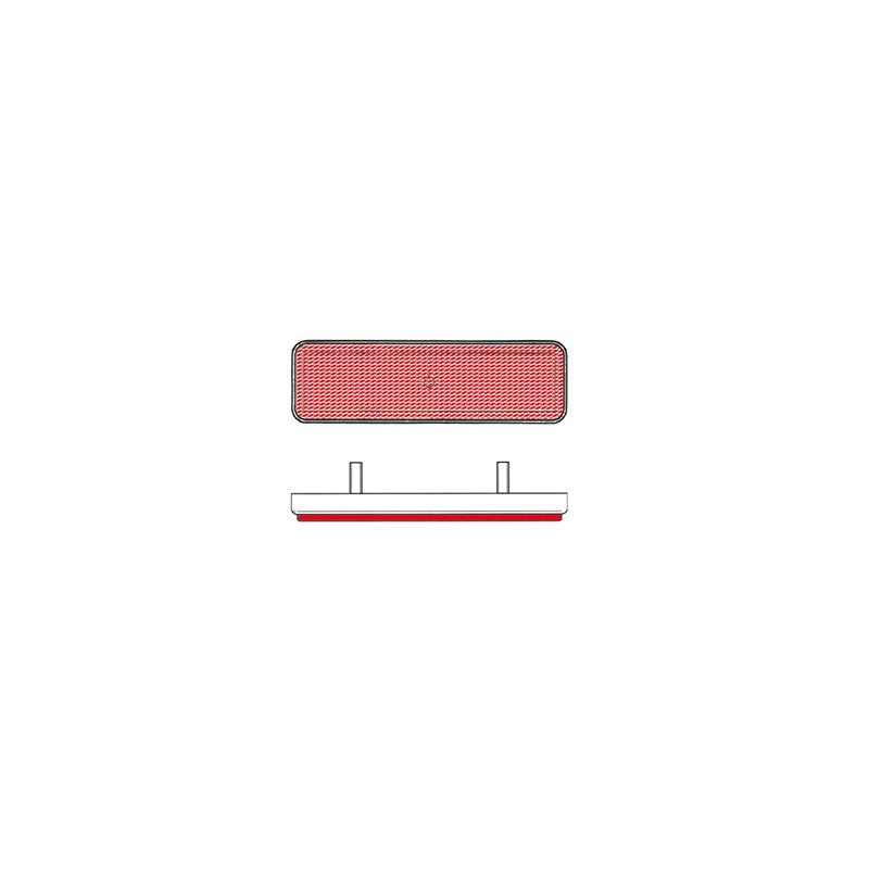 CATADIOPTRICO RECTANGULAR TRASERO