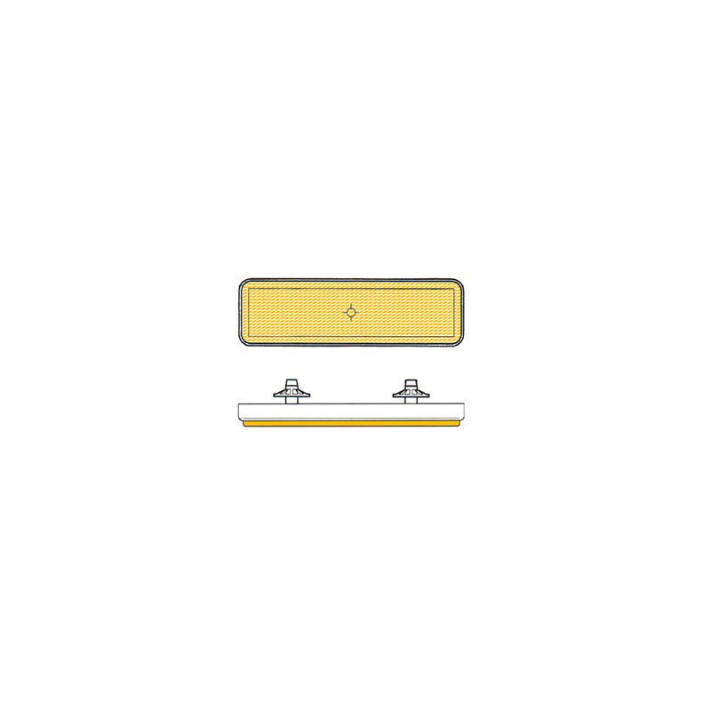 CATADIOPTRICO RECTANGULAR LATERAL