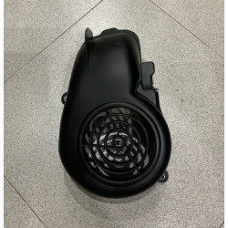 TAPA VENTILADOR MINARELLI SCOOTER HORIZONTAL AIRE NEGRA 2