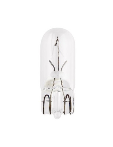LAMPARA CRISTAL 12V.3W. CUÑA T10 W2 1X9.5D
