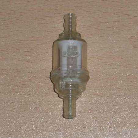 FILTRO GASOLINA IDEAL TUBO  8MM.